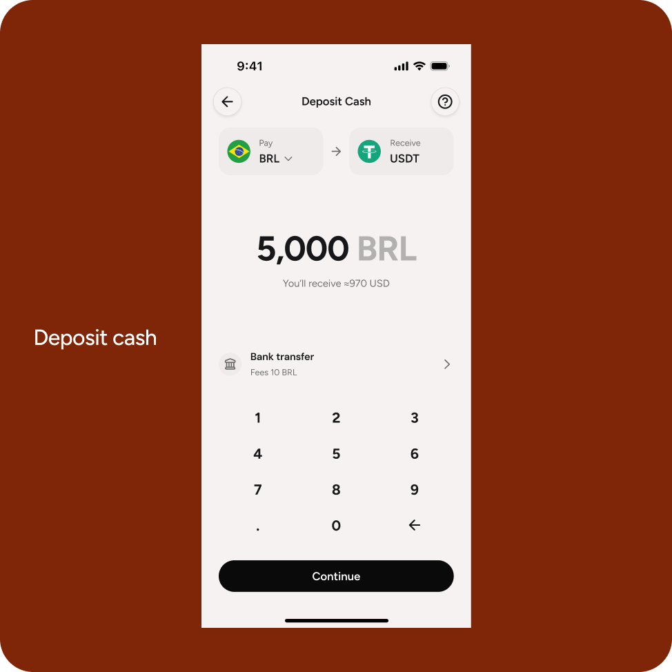 Cashi deposit cash flow